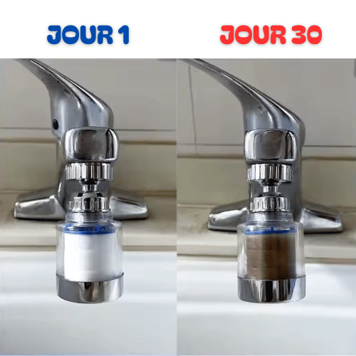 Filtre avant et après 30 jours